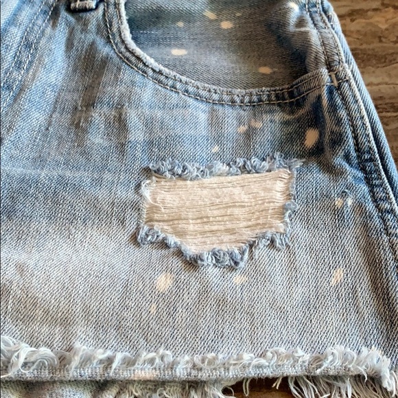 HOLLISTER Jean shorts high rise size 3 26W - Picture 2 of 6